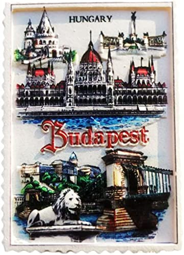 Budapest Ungarn Budapest Magnet Kühlschrank Kühlschrank Magnet Dekoration Aufkleber Souvenir Harz Handwerk Küche Whiteboard