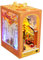 Colexy 3D Puzzle Puppenhaus Kit, Holz Buchstützen DIY Book Nook mit LED-Licht, Bücherregal Deko Ornamente Bücherstand Miniatur Dollhouse Modellbausätze für Jugendliche Erwachsene zum Bauen (D)