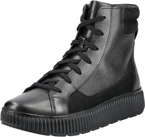 Geox D Graisy F, Stivale alla Caviglia Donna, Nero, 37 EU