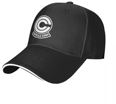 Casquette de Baseball avec Logo Capsule Corp, Casquette de pêche, Chapeaux de Plage à la Mode pour Femmes et Hommes