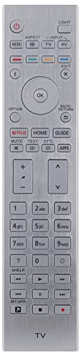 N2QAYA000144 Ersatz-Fernbedienung für Panasonic TX-50EXF787 TX-49CXT756 7 | TX-50DX800E TX-58DX802B TX-58DX900E TX-58DXN788 TX-58DXW804 TX-65EXF788 TX-6 5EZW954 TX-77EZW1004 TX-50EXN788