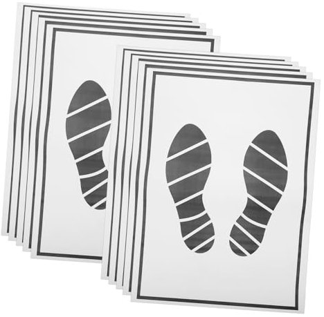 Cabilock Lot de 25 tapis de sol imperméables en papier pour voiture avec film plastique