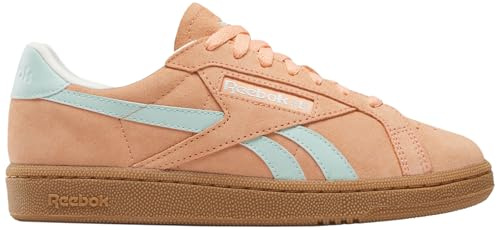Reebok Femme Club C Grounds UK Basket, Sunkissedorange Glitchaqua Chalk, 40 EU