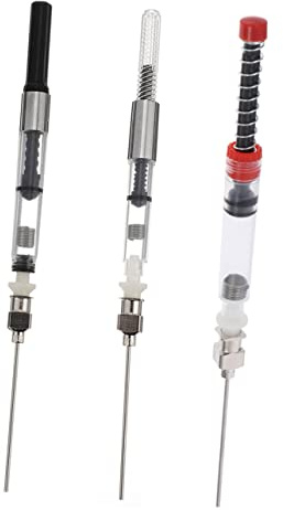 FOYTOKI 3 Stück Füllfederhalter Tintenaufnahme Hilfsgerät 3,4mm 2,6mm