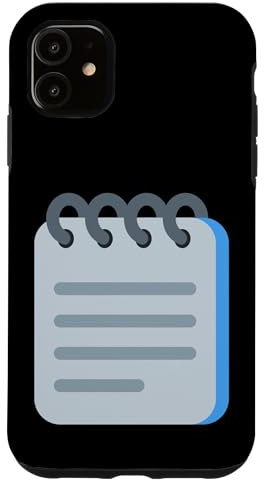 iPhone 11 Spiral Notepad Case