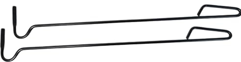 Lot de 2 tisonnier pour cheminée, barbecue, brasero, charbon de bois