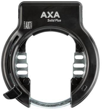AXA 51405095KC Solid Plus Frame Lock, Black, 57 mm breite Öffnung