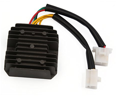 sourcingmap 6 Pin Motorcycle Scooter Voltage Wiring Regulator Rectifier