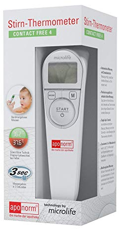 APONORM Fieberthermometer Stirn Contact-Free 4 1 St