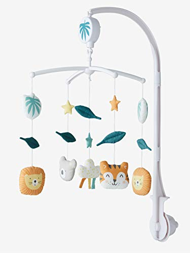 VERTBAUDET Musikmobile,Dschungelparty für Babys grün ONE SIZE