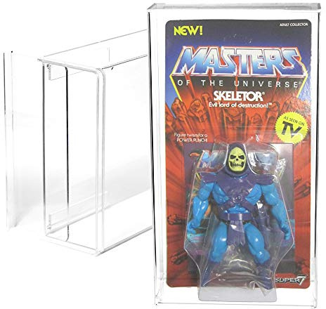 BITUXX Acryl Morax Case Aufbewahrungsbox Schaukasten für Motu (Master of The Universe) Motu Origins Figuren (1x Aufbewahrungsbox)