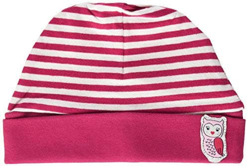 Salt & Pepper Baby-Mädchen 05222208 Beanie-Mütze, Cranberry, 43cm