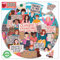 eeBoo: Piece and Love Climate Action 500-teiliges rundes Erwachsenen-Puzzle, Puzzle für Erwachsene und Familien, inklusive glänzenden und stabilen Teilen