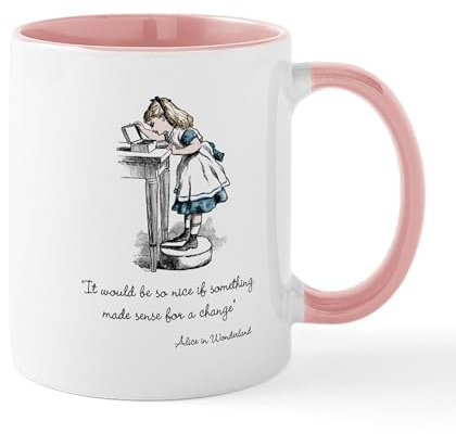 CafePress Alice in Wonderland Mug 11 oz (325 ml) Ceramic Coffee Mug