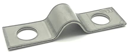 25x Doppelstabmattenzaun Pfosten Befestigung Spanndraht Maschendraht Zaun 6mm Bogen