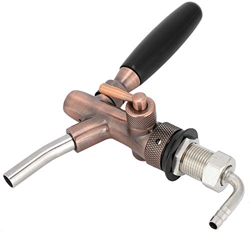 Grifo de Cerveza de Barril G5/8, Grifo Ajustable de Cerveza de Barril con Regulador de Flujo, Dispensador de Barril de Cerveza para Cerveza de Barril Casera, Adecuado para Restaurante de Bar en Casa