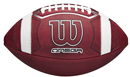WILSON Omega Official College Football - Official Size, Brown