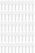 50 pièces lames de coupe-herbe de rechange lames de coupe-herbe accessoire pour outil de pelouse pour Bosch ALM 28/ALM 30/ART 23 Accu/ART 23 U(Blanc)