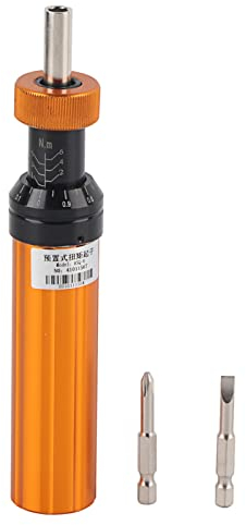 Kadimendium Wera Drehmoment-Schraubendreher mit Einstellbarem Drehmoment, 23 X 6 X 6, Legierter Stahl, Voreingestellter Typ, 1-6 Nm, Einstellbarer Drehmoment-Schraubendreher, Handwartungswerkzeug