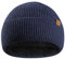 DANISH ENDURANCE Merino Kindermütze mit Fleece, Wintermütze Jungen & Mädchen, Atmungsaktive Merino Mütze, Gefütterte Beanie Mütze Kinder, Unisex, Blau, One Size