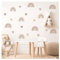 Little Deco Wandsticker Boho Regenbogen Set Wandtattoo Herzen für Kinderzimmer Schlafzimmer Wandaufkleber für Babyzimmer Wanddeko DL997-02