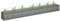 Gabion pour Pierre, Panier à Pierre Panier de Gabion Cage à Pierre Lit surélevé à gabion Acier galvanisé 270x30x30 cm