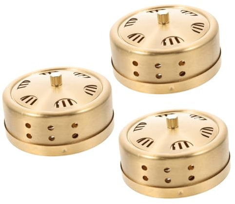 Beavorty 3er-box Rauchfreie Moxibustion Box Verstellbarer Ständer Metallklammern Moxa Stand Tragbarer Brenner Metallbügel Heimwerkzeuge Tankständer Haushaltsgeräte Stoffstab Massage Kupfer