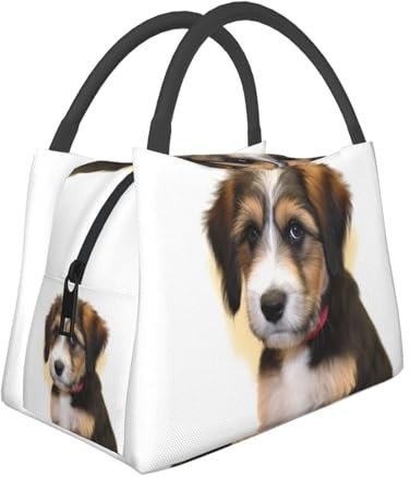 Lunchtasche für Männer und Frauen, isolierte Lunchbox, Hundetraining, Lunch-Tasche für die Arbeit, Lunchtasche mit Seitentaschen