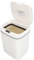 Papelera Eléctrica, Fácil de Limpiar, Alimentada por Pilas, antiolor. Papelera Automática en el Baño del salón. (12L)