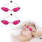 Lot de 2 lunettes de protection UV pour solarium - Lunettes de protection solaire - LED infrarouge - Pour banc de soleil, patients - Traitement IPL - Luminothérapie LED (rose)