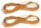 Zerodeko 2 Rollen Kunststoffgeflecht Reparaturset für Kunstgeflecht Rattankorb Korbflechtmaterialien Zubehör für das Weben von Stühlen Rattan reparaturset Rattanmaterial Sport Light Brown