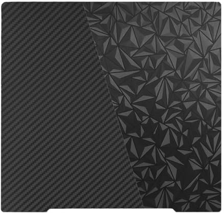Nssnlur Double Sided PEO PET Druckplatte 241x253.8mm, Flexible Smooth PEO PET Platte 3D Drucker PEO PET Build Plate für Prusa i3 MK2/MK2.5S/MK52/MK3/MK3S/MK3S+/MK4/Core One