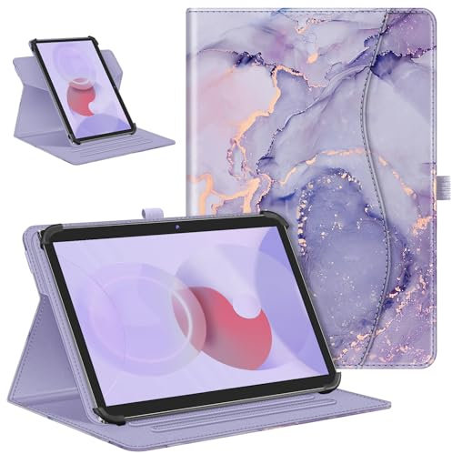 Fintie Funda universal para tablet Ainmel de 10 pulgadas (2025), Whitedeer/HotLight/TPZ 10, DOOGEE U11/TABWEE de 11 pulgadas, rotación de 360 grados, funda protectora para tablet de 9 a 11 pulgadas
