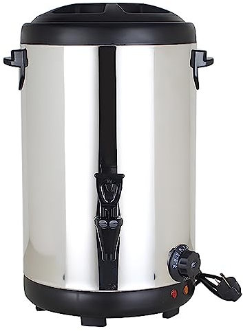 Hot Water for Catering,8L Insulated Buckets Stainless Steel Hot Water Boiler Dispenser Friendship Years