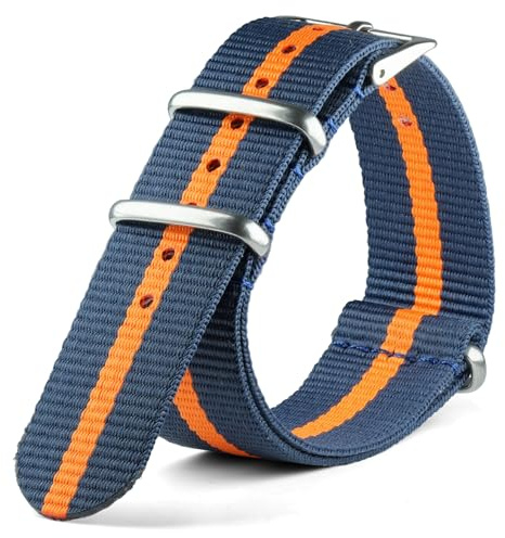 Neckarian NATO Strap 20mm Army Uhrenarmband Nylon G10 Military Watch Band für Männer Frauen Unisex