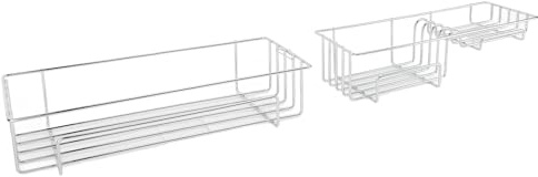 Hyuduo Estante Flotante para Inodoro, Organizador de Pared de Hierro con Barra para Toallas para Baño, Cocina, Dormitorio, Estante de Baño Que Ahorra Espacio sobre el Inodoro, Juego de 2 Flotantes
