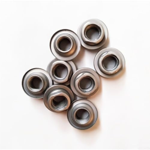 Yuanpgky Hinterachsgetriebe-Set, 8 mm, Eisen-Nabenachse für Fahrrad, 2er-Pack, kompatibel mit M8-Gewinde, Konusmutter für Fahrradkomponenten