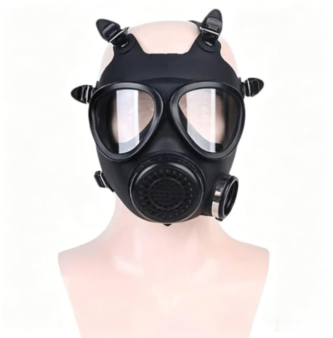 Generisch Silikon Vollgesichts-Atemschutzmaske, 87 Stil Anti Smoke Toxic Gas Filter Maske, Halloween Horror Ghost Face Cosplay Kostüm Maske mit elastischem Kopfgeschirr