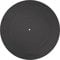 Electrohome Turntable Platter Mat (Black Rubber) - Durable Silicone Design for Vinyl Record Players (PENTRP)