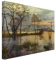 Bilderwelten Leinwandbild - Otto Modersohn - Abend an der Wümme - Quer 3:4, 60cm x 80cm