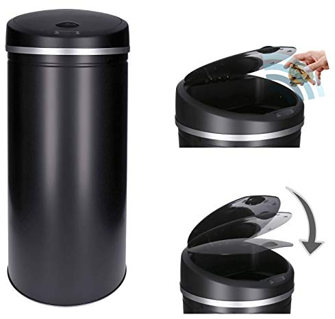 GEORGES Sensor Bin 30 L 40 L 50 L Stainless Steel Varnished