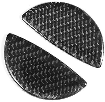 VOBOR 2pcs Carbon Fiber Auto Innentürgriff Abdeckung Aufkleber Trim Für Mini Coop-er R55/R56/R60