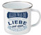Top Lady Becher Hund |Emaille|350ml|