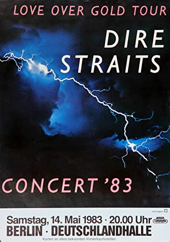 Dire Straits, Love Over Gold, Small tear on the right side, Berlin, 1983,