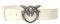Pinko Love Berry H4 Belt Vitello Set Cintura,Z14O_nero-old silver, L Donna