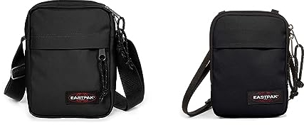 EASTPAK The One Umhängetasche, 21 cm, 2.5 L, Schwarz (Black) & BUDDY Umhängetasche, 18 cm, 0.5 L, Schwarz (Black)