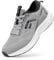 FitVille Scarpe Running Uomo Pianta Larga Comodo Sneakers Ginnastica Traspirante Leggere Scarpe da Corsa su Strada Grigio 45 EU Larga