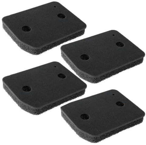 Sparesbarn 4 filtri in spugna per asciugatrice 9164761 per asciugacapelli serie Miele T1, 207 x 157 x 30 mm (4 filtri)