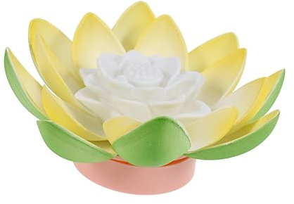 DOITOOL Blumen-Pool-Licht Blumen-Kerze Led-Leuchten Solarlicht Blumen-Lichter Led-Blumen-Kerzen Blumen-Pool-Brunnen Die Blumen Lotus