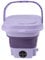 Lavadora Portátil, Mini Lavadora Automática 11L Lavadora de Cubo Plegable con Tubo de Desagüe Lavadora de Ropa Pequeña Mini Lavadora de Ropa Interior para RV, Viajes, Apartamento